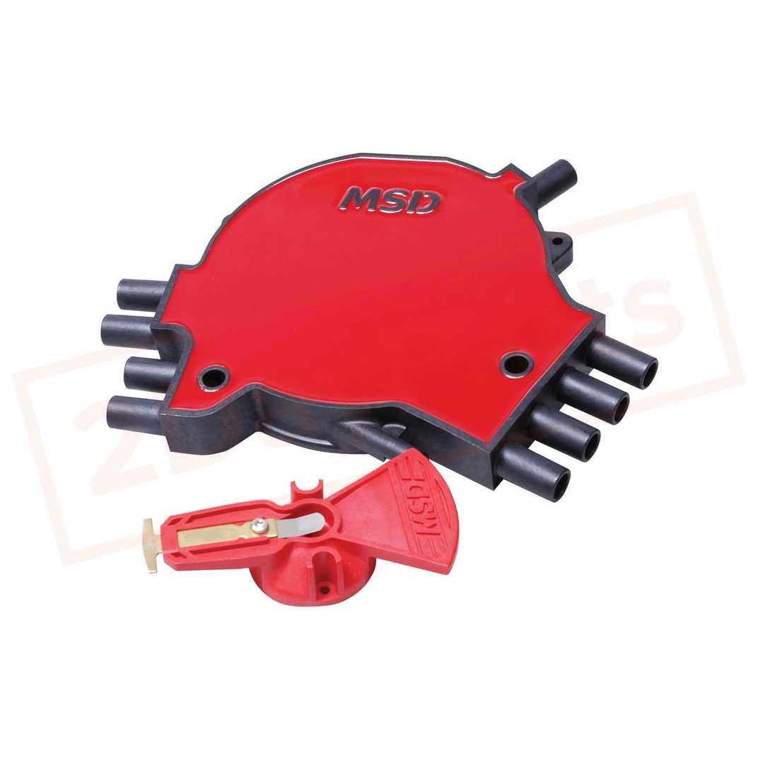 Image MSD Distributor Cap and Rotor Kit for Chevrolet Corvette 1995-1996 part in Distributors & Parts category