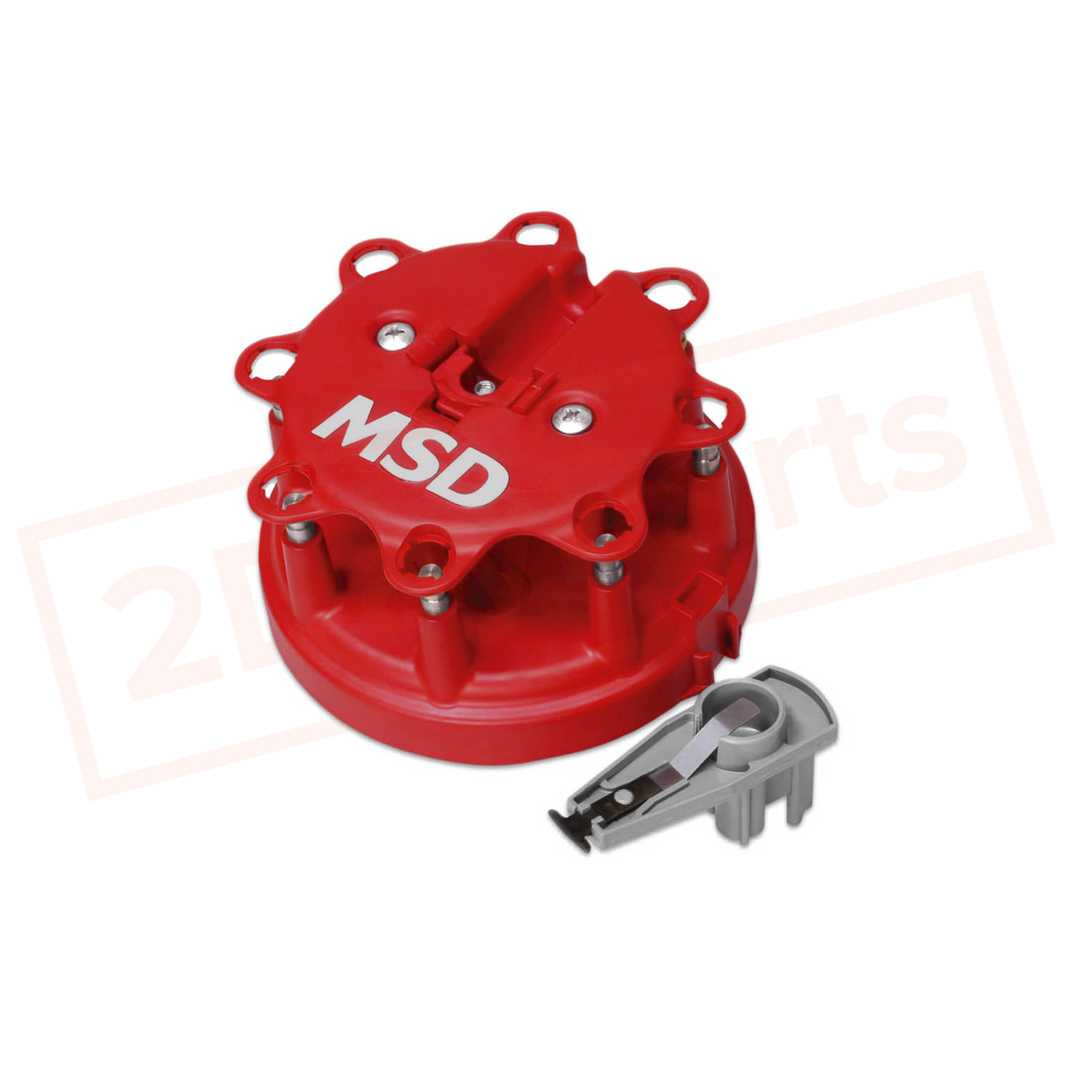 Image MSD Distributor Cap and Rotor Kit for Ford E-350 Econoline 1985-1995 part in Distributors & Parts category