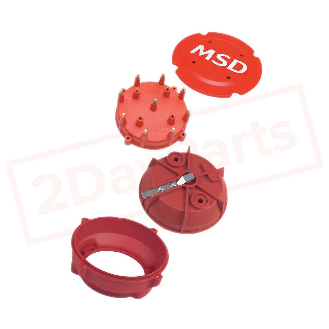 Image MSD Distributor Cap and Rotor Kit MSD7445 part in Distributors & Parts category