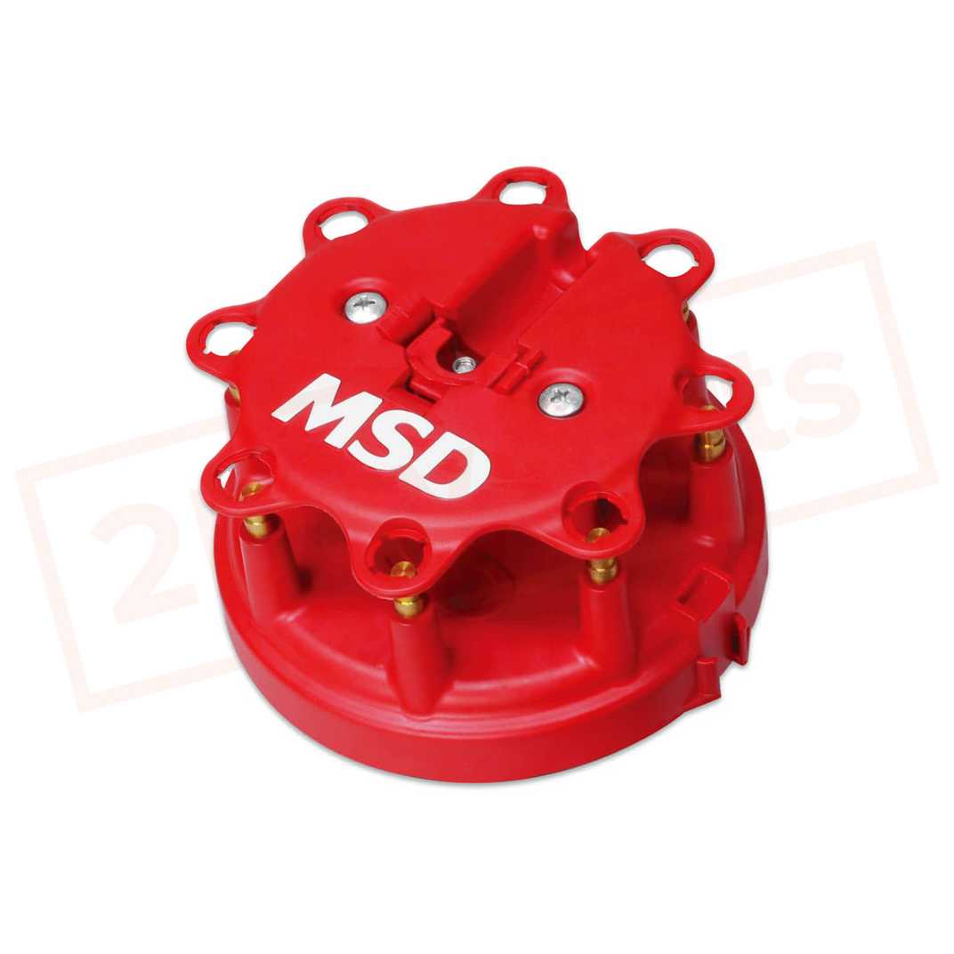 Image MSD Distributor Cap fit Ford E-250 Econoline 75-1996 part in Caps, Rotors & Contacts category