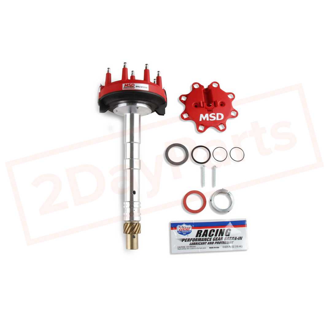 Image MSD Distributor fits Chevrolet Biscayne 58-1972 part in Distributors & Parts category