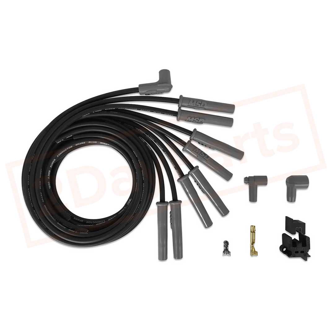 Image MSD Spark Plug Wire Set compatible with Chevrolet C20 1975-86 part in Ignition Wires category