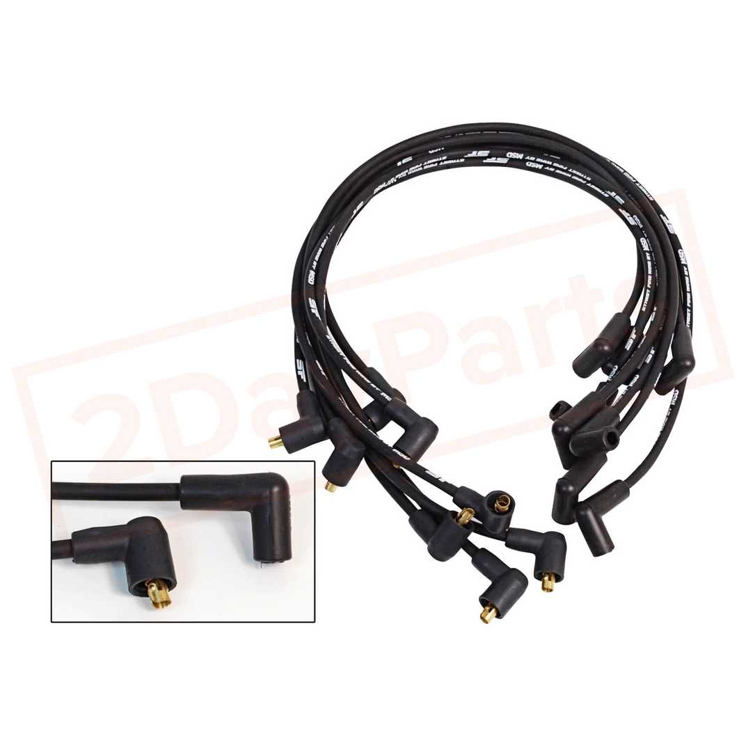 Image MSD Spark Plug Wire Set compatible with Chevrolet G30 Van 1970-1974 part in Ignition Wires category