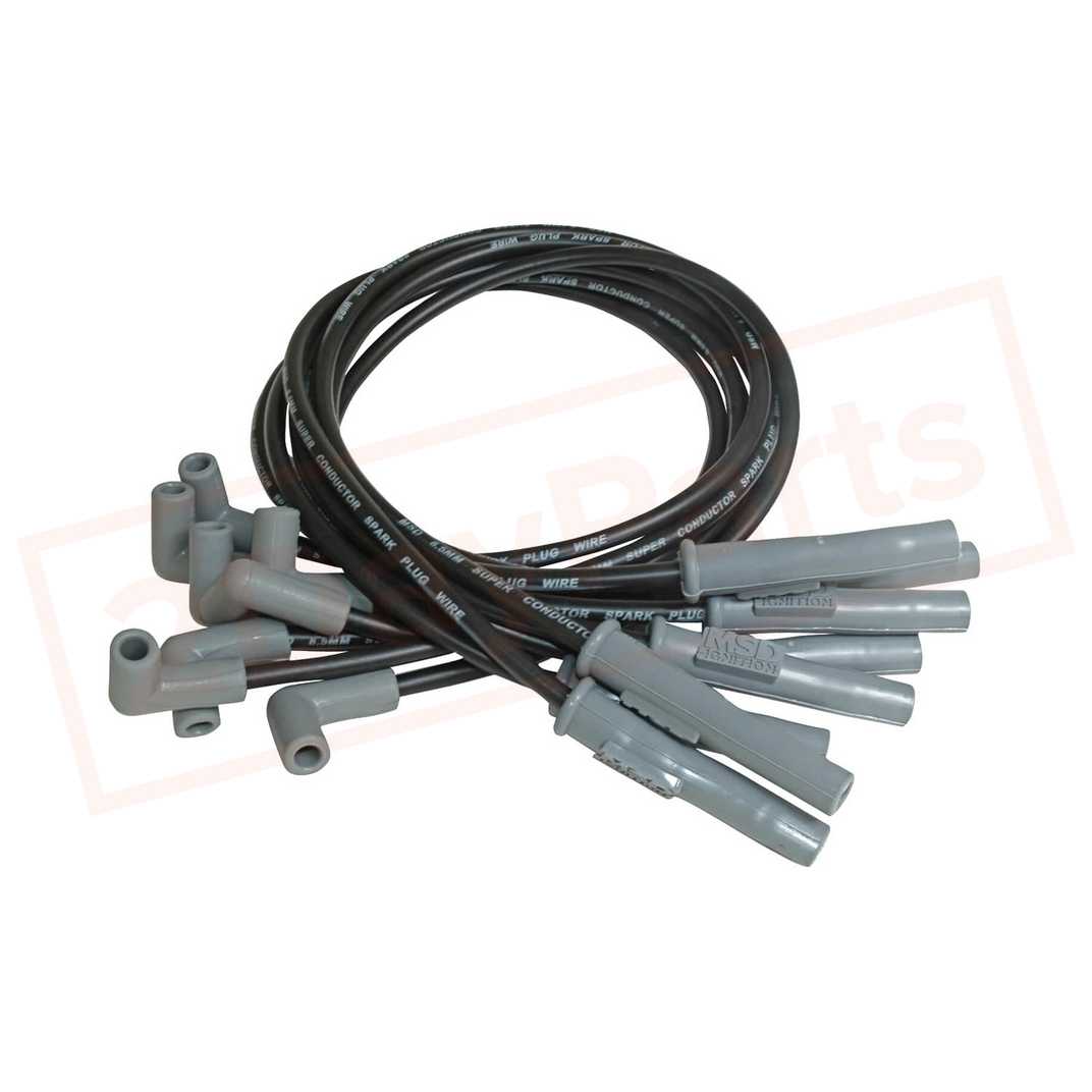 Image MSD Spark Plug Wire Set compatible with Ford E-350 Econoline Club Wagon 79-1980 part in Ignition Wires category