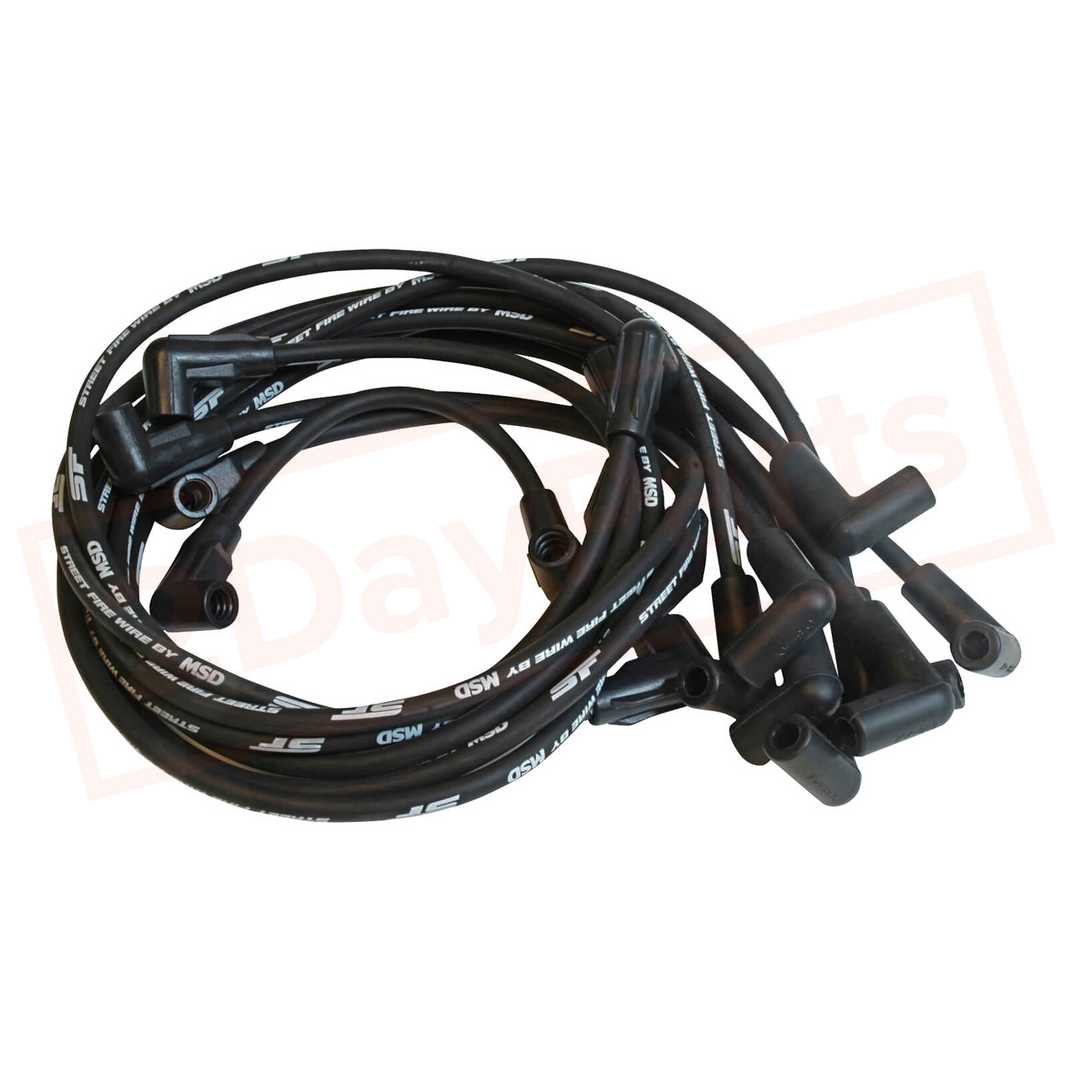Image MSD Spark Plug Wire Set fit Chevrolet C1500 Suburban 92-1995 part in Ignition Wires category