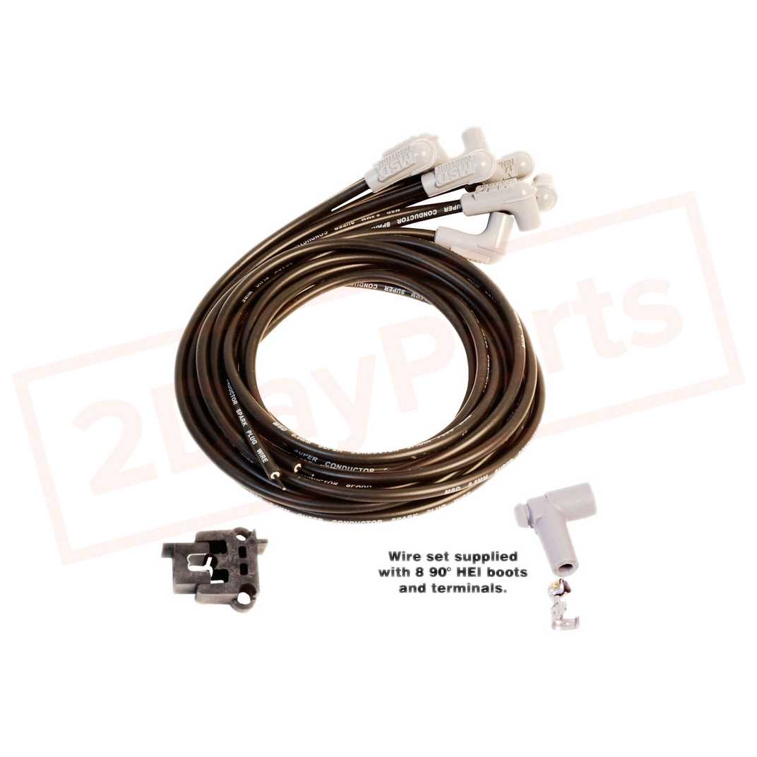 Image MSD Spark Plug Wire Set fit Chevrolet C20 1975-86 part in Ignition Wires category