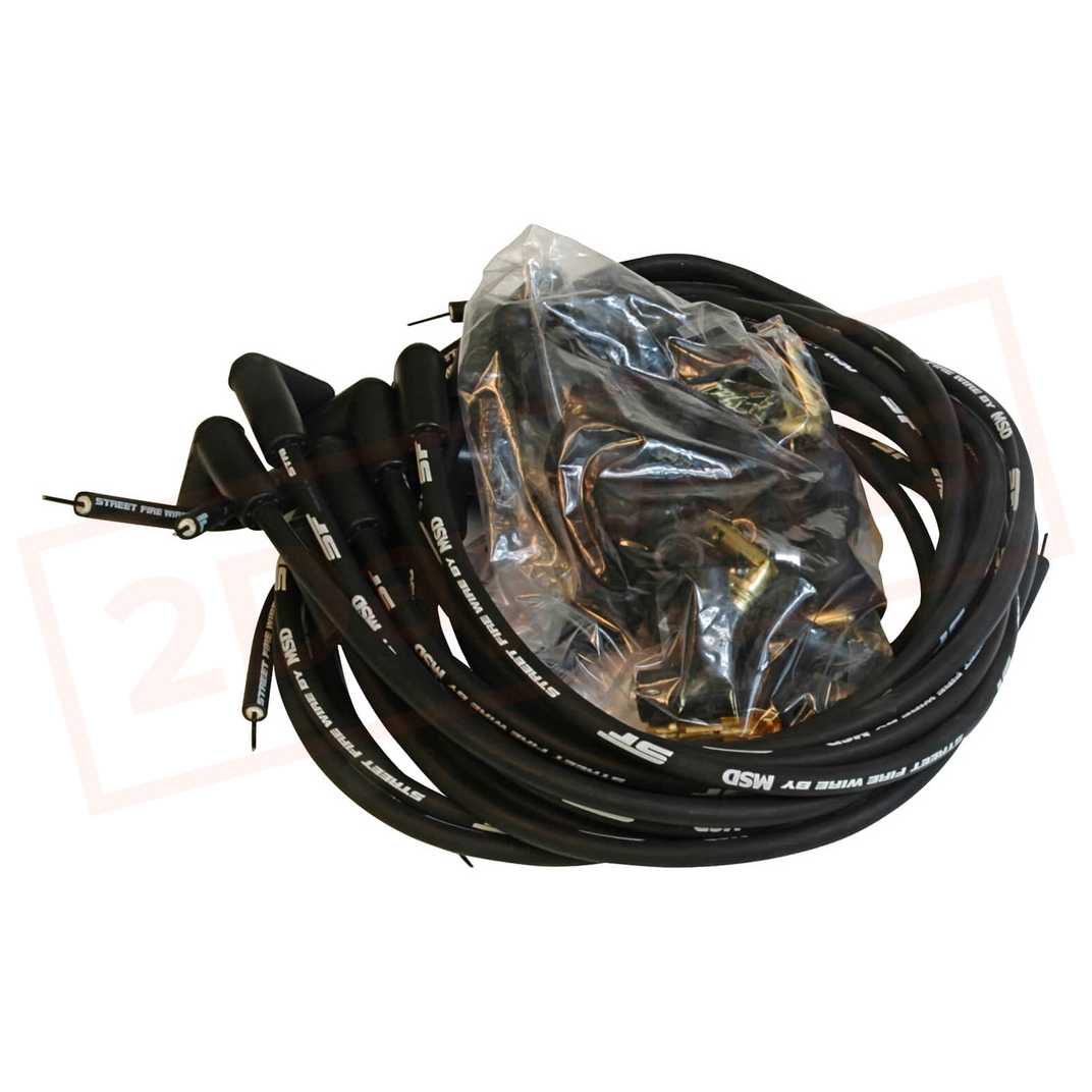 Image MSD Spark Plug Wire Set fit Chevrolet G20 Van 1968-1974 part in Ignition Wires category