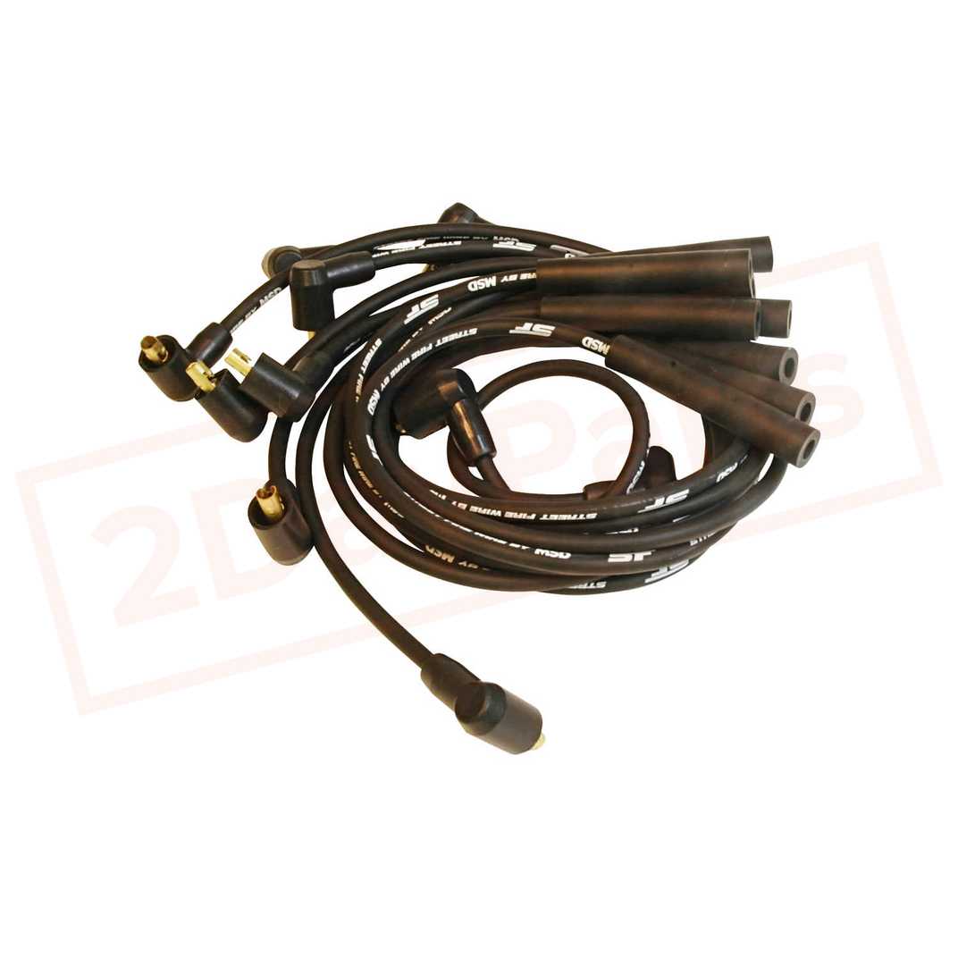 Image MSD Spark Plug Wire Set fit Ford Maverick 1971-1977 part in Ignition Wires category