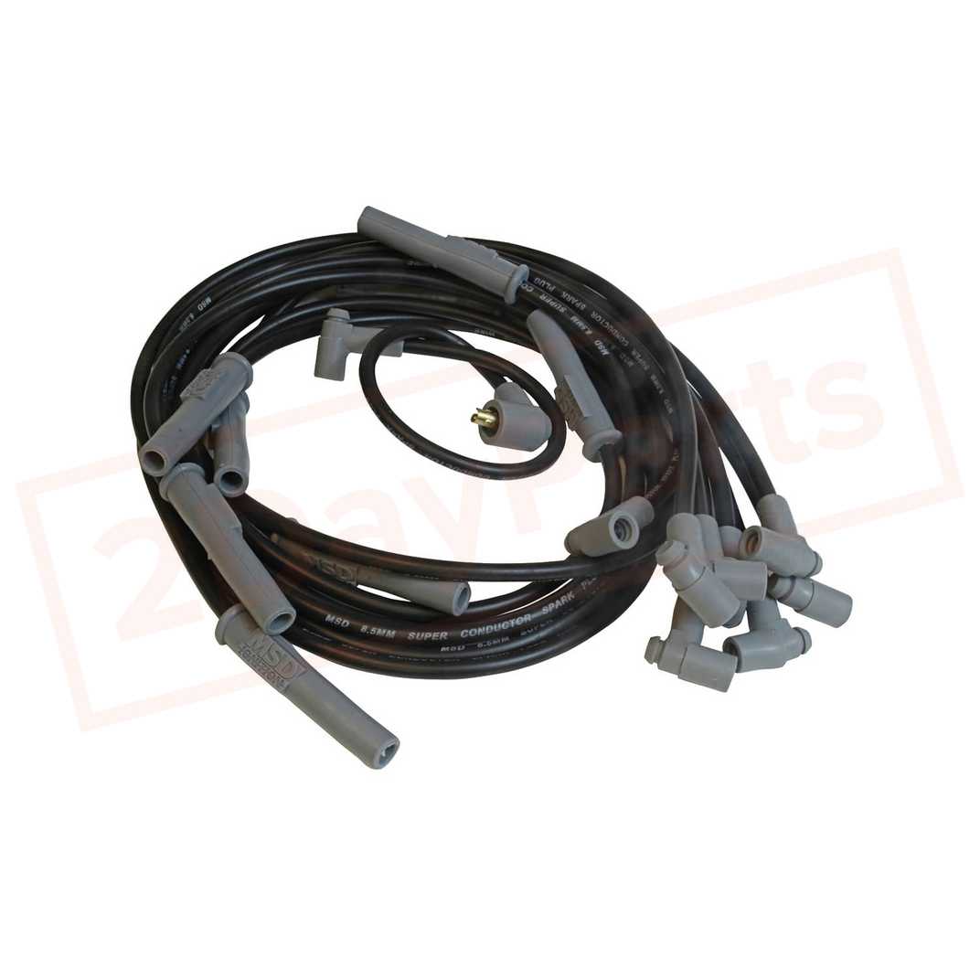 Image MSD Spark Plug Wire Set fit Plymouth 1965-1967 Belvedere II part in Ignition Wires category