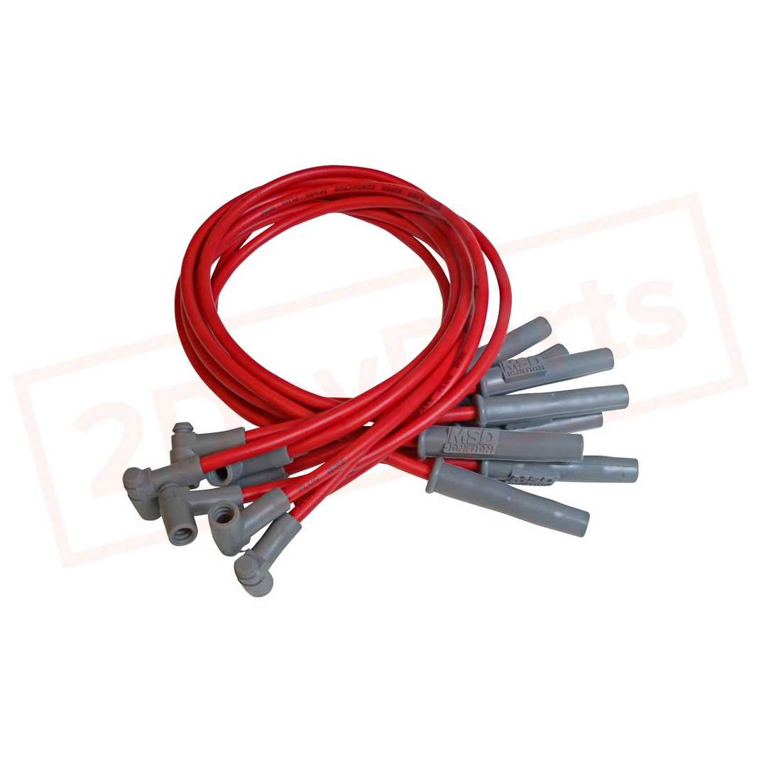 Image MSD Spark Plug Wire Set fits American Motors Marlin 1967 part in Ignition Wires category