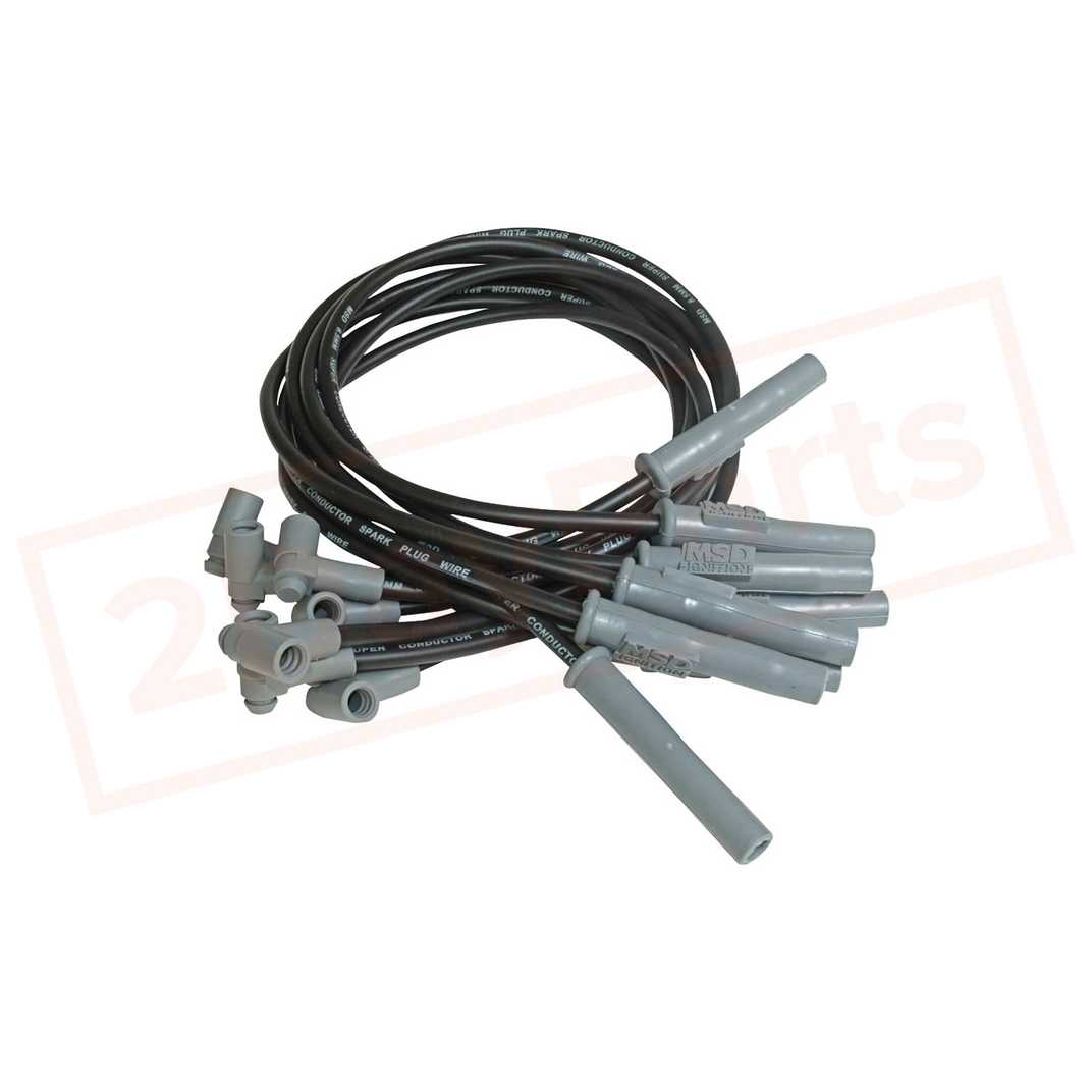 Image MSD Spark Plug Wire Set fits Chevrolet C20 1975-1976 part in Ignition Wires category