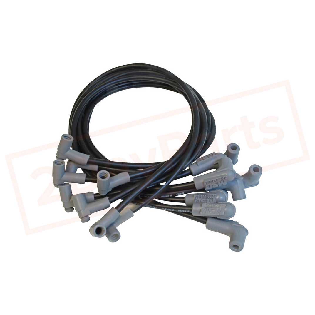 Image MSD Spark Plug Wire Set fits Chevrolet Impala 1975-1976 part in Ignition Wires category