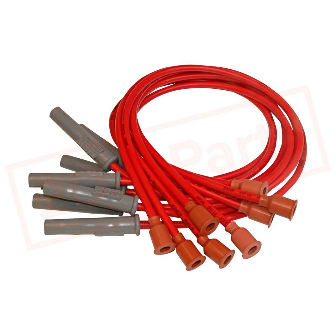 Image MSD Spark Plug Wire Set fits Chrysler New Yorker 77-1982 part in Ignition Wires category