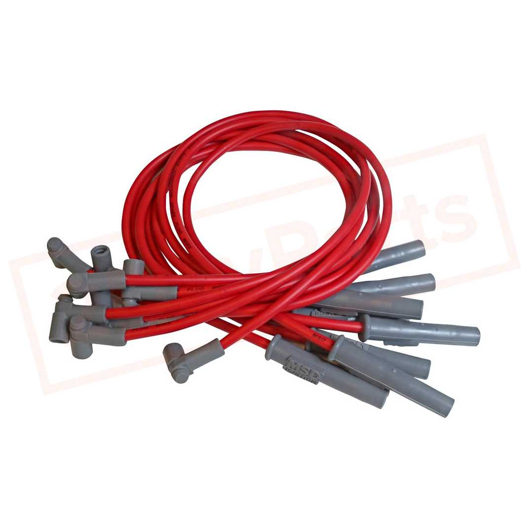 Image MSD Spark Plug Wire Set fits Dodge 1971-1974 B200 Van part in Ignition Wires category