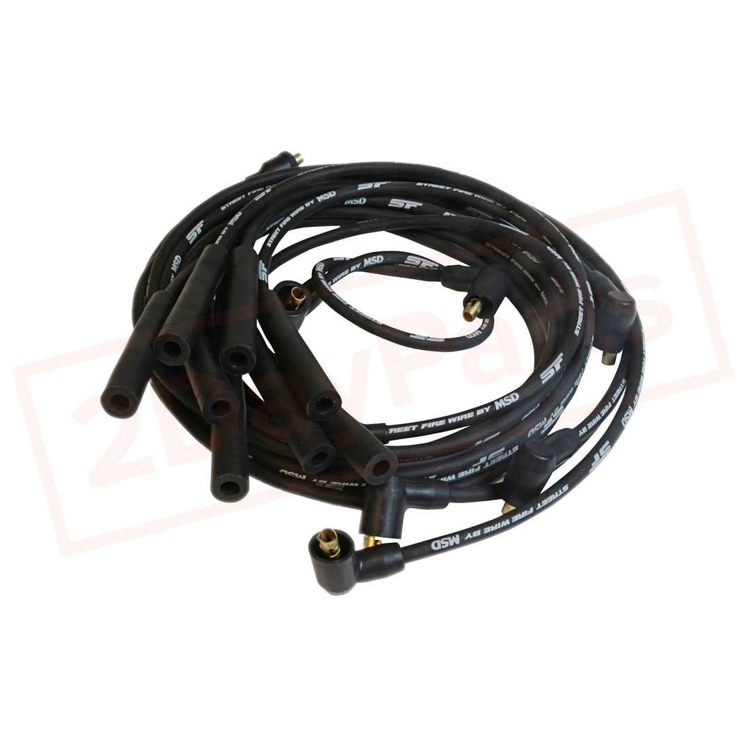 Image MSD Spark Plug Wire Set fits Dodge Coronet 1965-1976 part in Ignition Wires category