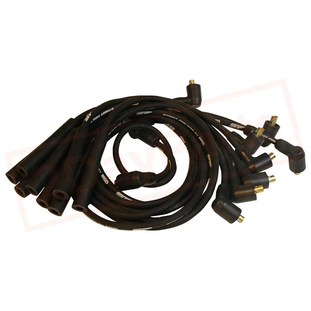 Image MSD Spark Plug Wire Set fits Ford F-150 1975-1976 part in Ignition Wires category