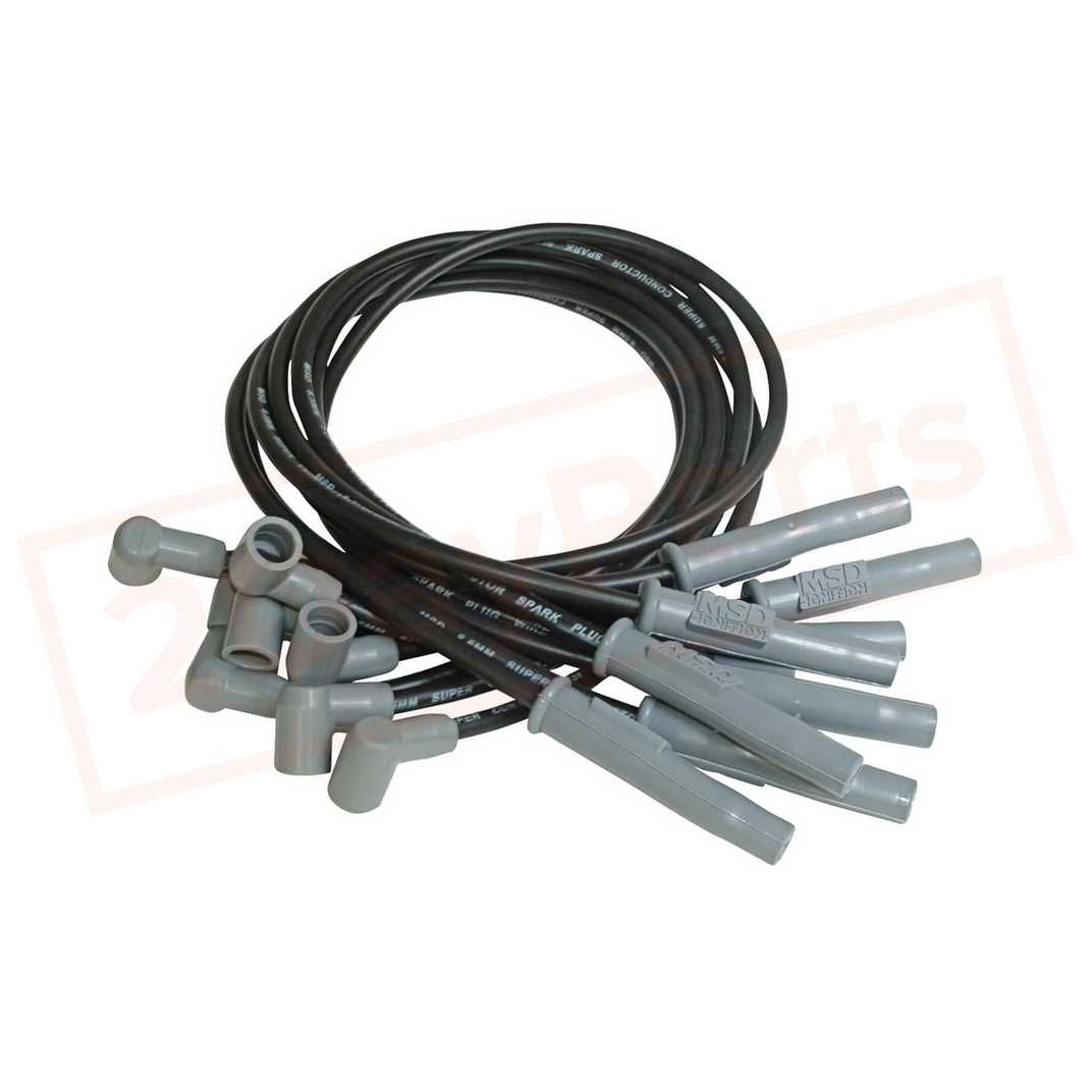 Image MSD Spark Plug Wire Set fits GMC C15/C1500 Pickup 1969-1974 part in Ignition Wires category