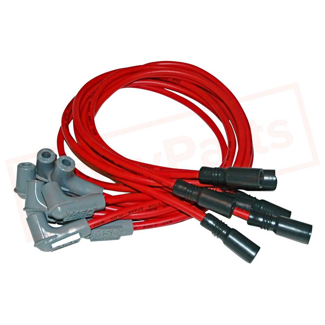 Image MSD Spark Plug Wire Set fits GMC Savana 3500 1996-2002 part in Ignition Wires category