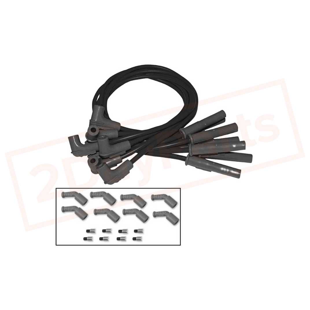 Image MSD Spark Plug Wire Set fits with Cadillac CTS 04-2005 part in Ignition Wires category