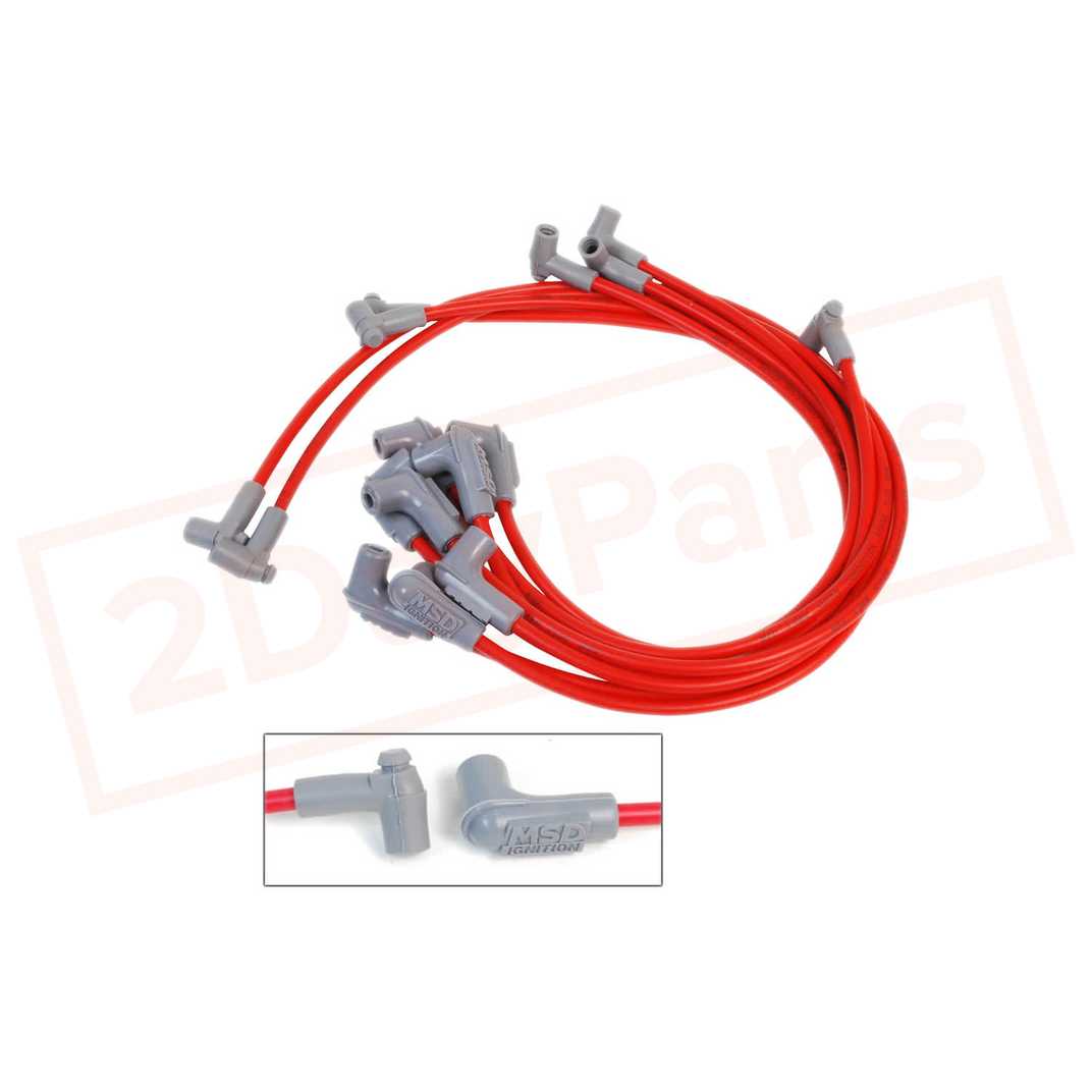 Image MSD Spark Plug Wire Set for Buick Regal 77 part in Ignition Wires category