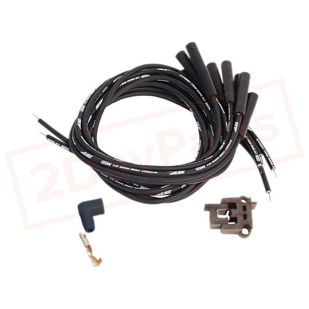 Image MSD Spark Plug Wire Set for Cadillac Fleetwood 75-1993 part in Ignition Wires category
