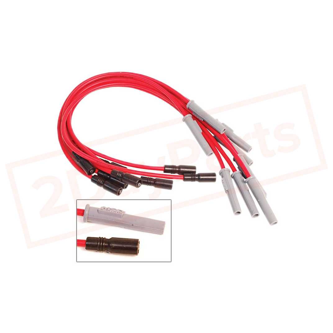 Image MSD Spark Plug Wire Set for Chevrolet C3500 1996-1999 part in Ignition Wires category