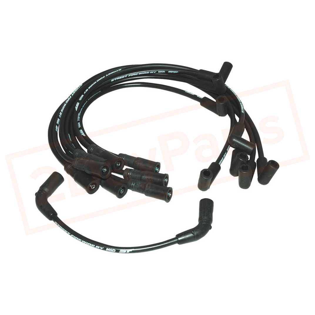 Image MSD Spark Plug Wire Set for Chevrolet Camaro 1993-1996 part in Ignition Wires category