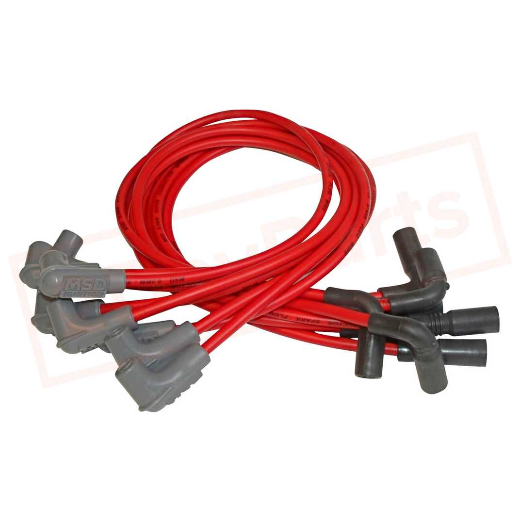 Image MSD Spark Plug Wire Set for Chevrolet Impala 94-1996 part in Ignition Wires category