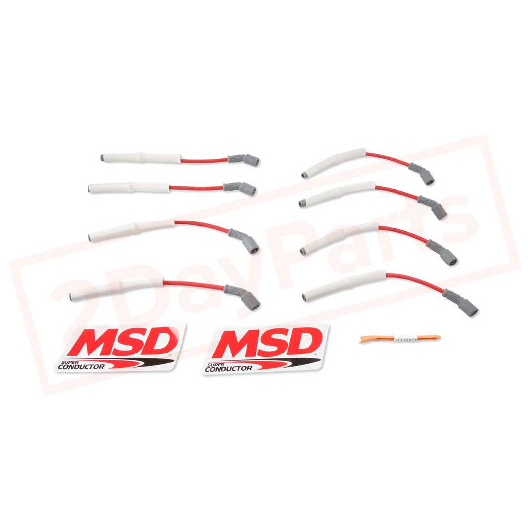 Image MSD Spark Plug Wire Set for Chevrolet Silverado 3500 01-2005 part in Ignition Wires category