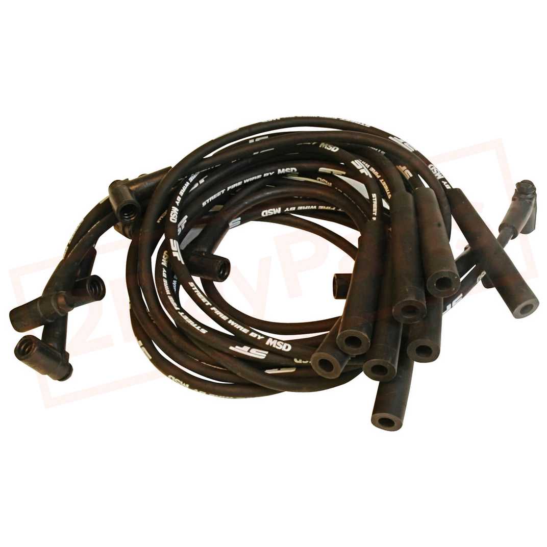 Image MSD Spark Plug Wire Set for GMC R2500 1988-1989 part in Ignition Wires category