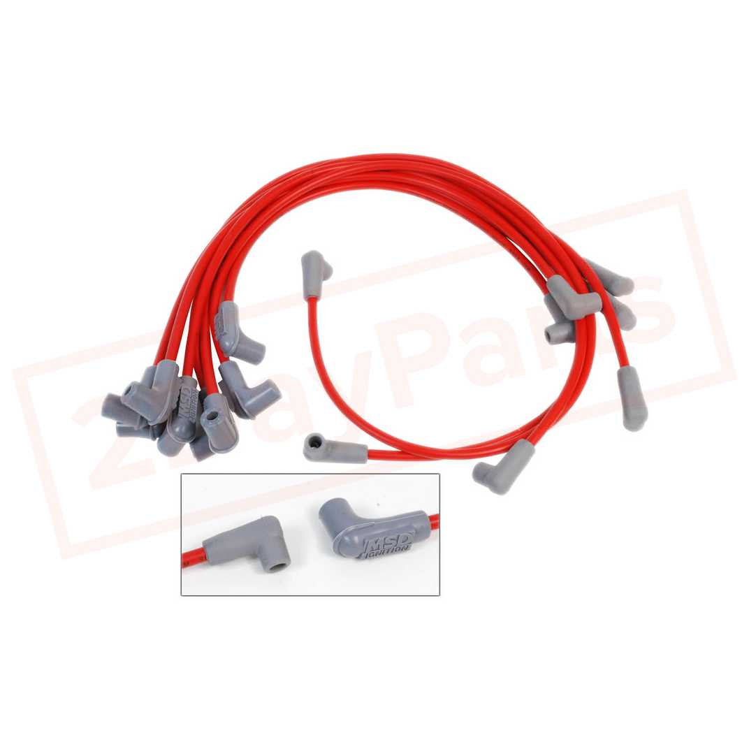 Image MSD Spark Plug Wire Set MSD31489 part in Ignition Wires category