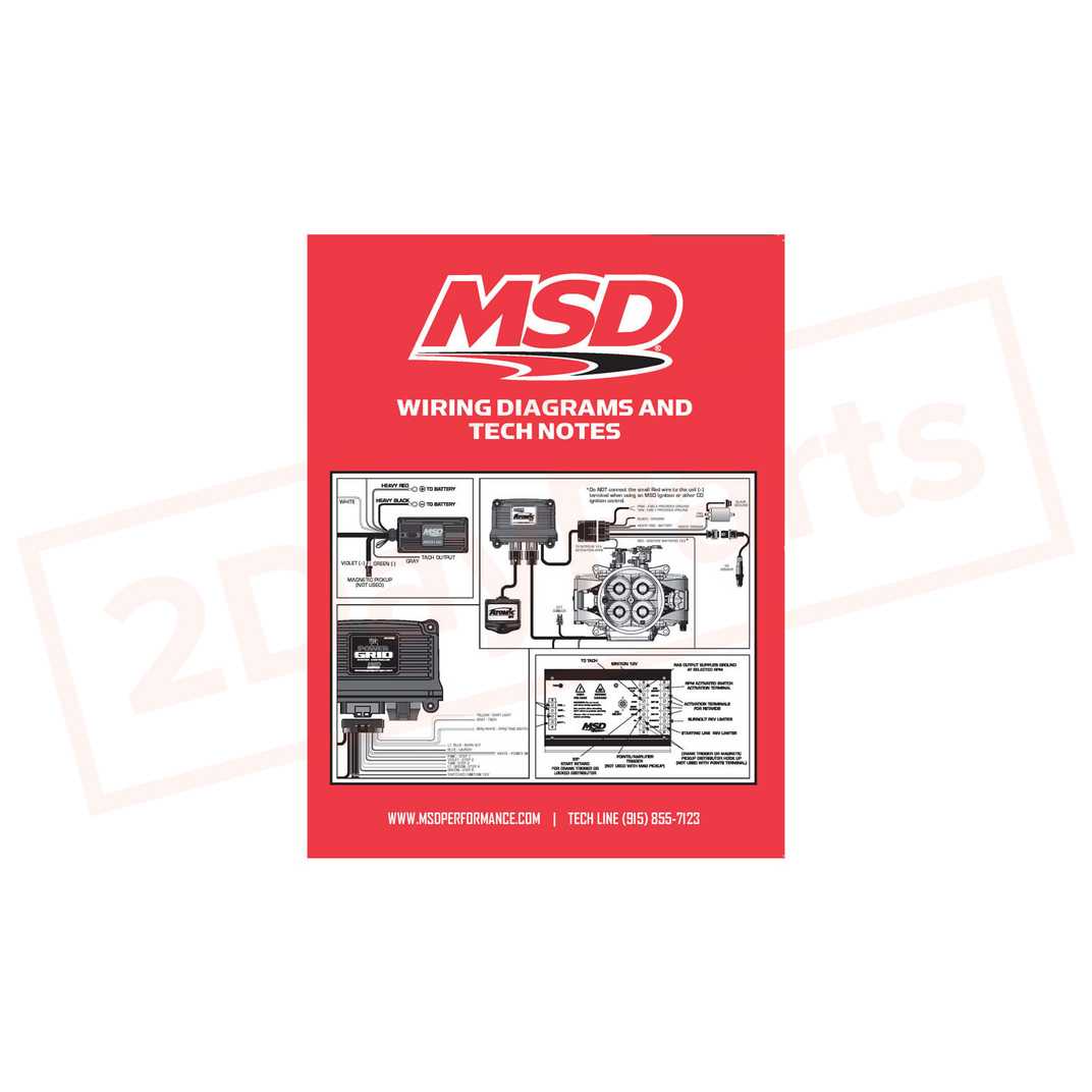 Image MSD Technical Specification Book MSD9615 part in Electronic Ignition category