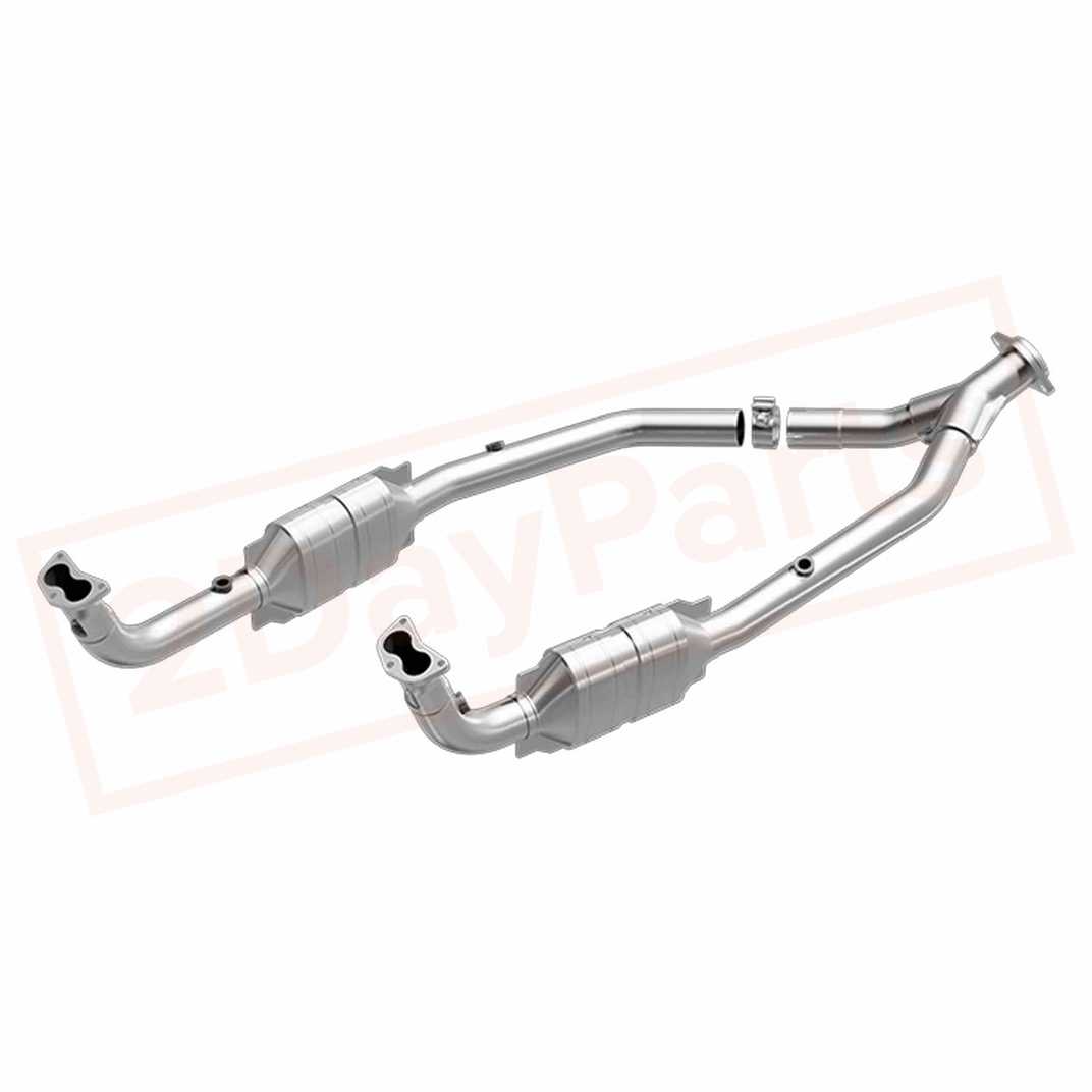 Image Magnaflow Catalytic Converter fits Land Rover Discovery 1999-2004 Left & Right part in Catalytic Converters category