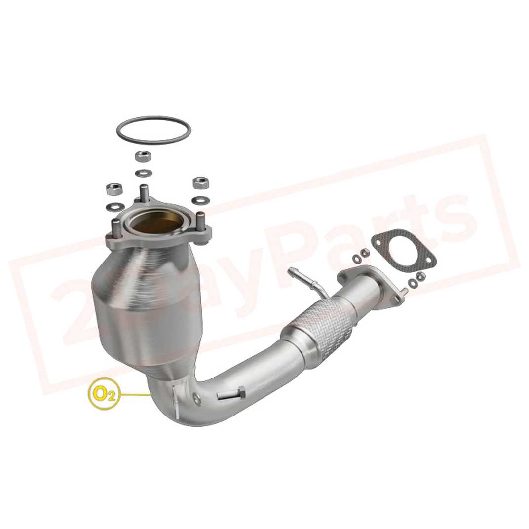 Image Magnaflow Direct Fit Catalytic Converter fits Chevrolet Equinox 2011-2015 Front part in Catalytic Converters category