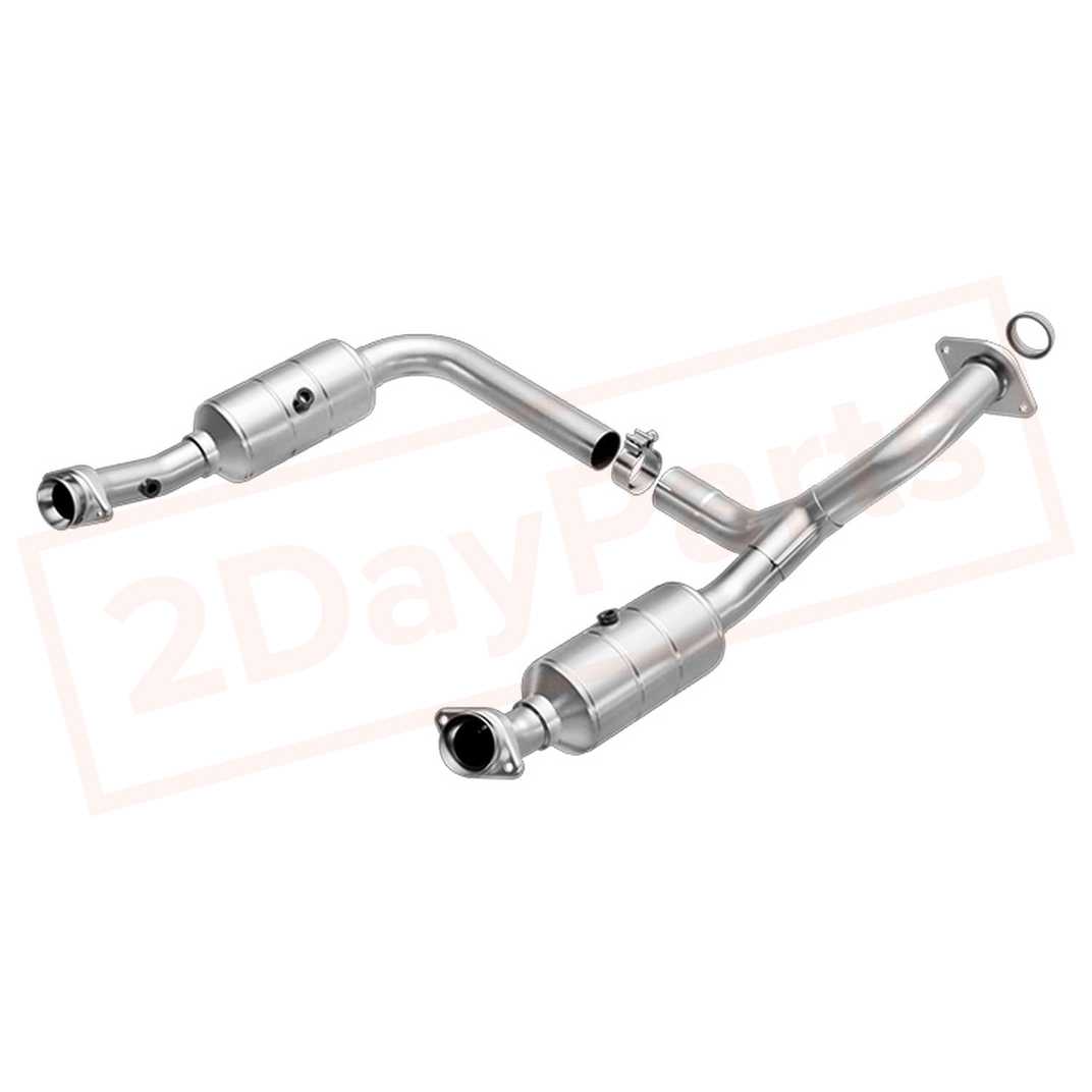 Image Magnaflow Direct Fit-Catalytic Converter fits Ford Explorer 2006-2010 Rear part in Catalytic Converters category
