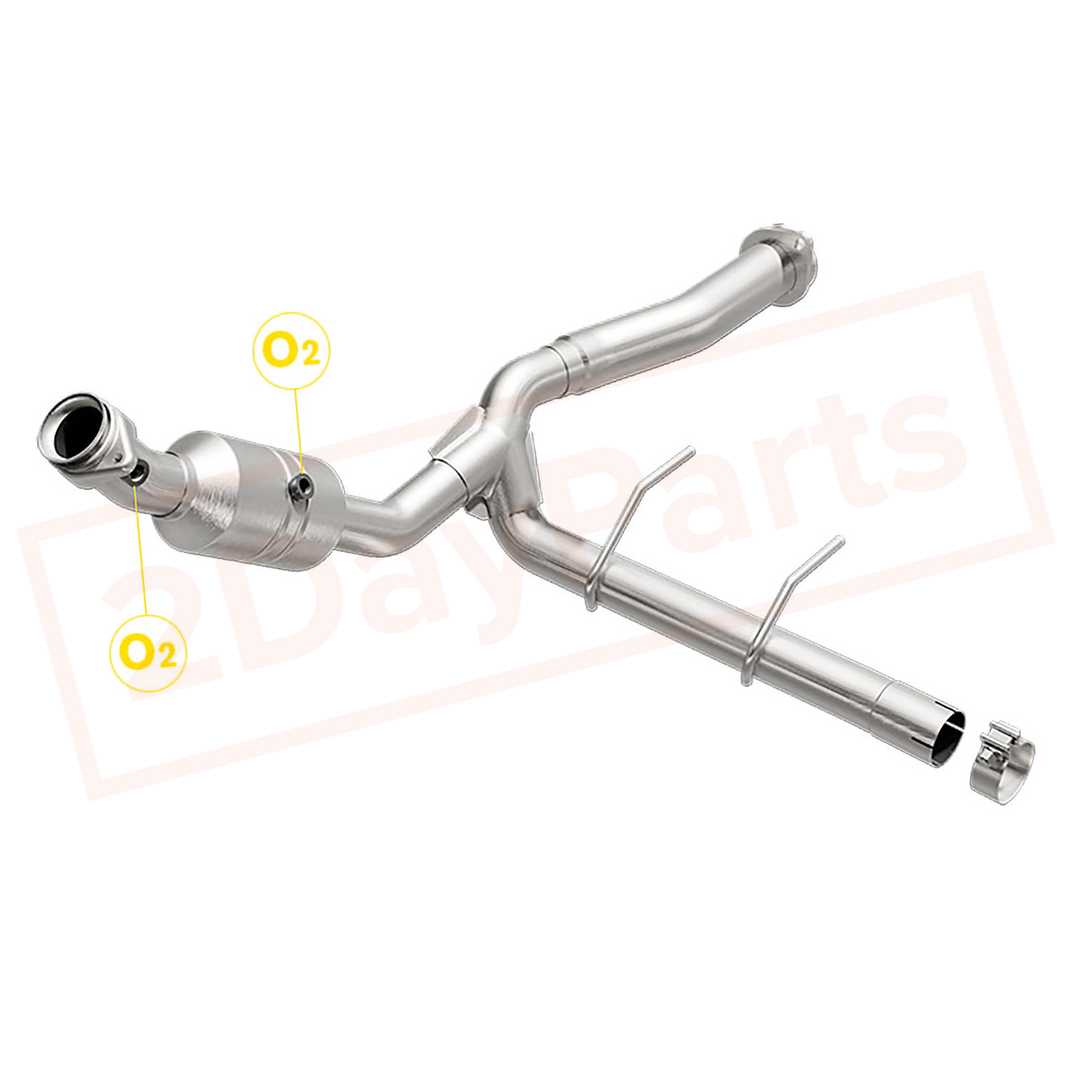 Image Magnaflow Direct Fit - Catalytic Converter fits Ford F-150 2011-2014 Right part in Catalytic Converters category