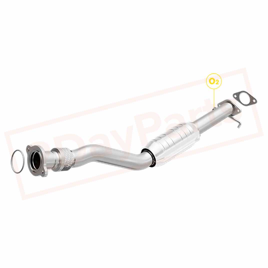 Image Magnaflow Direct Fit - Catalytic Converter fits Pontiac Grand Prix 01-03 part in Catalytic Converters category