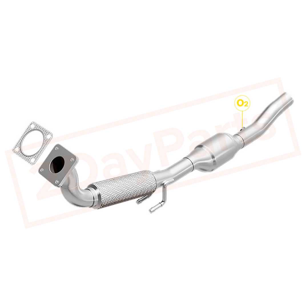 Image Magnaflow Direct Fit - Catalytic Converter fits Volkswagen Golf 2001-2006 part in Catalytic Converters category