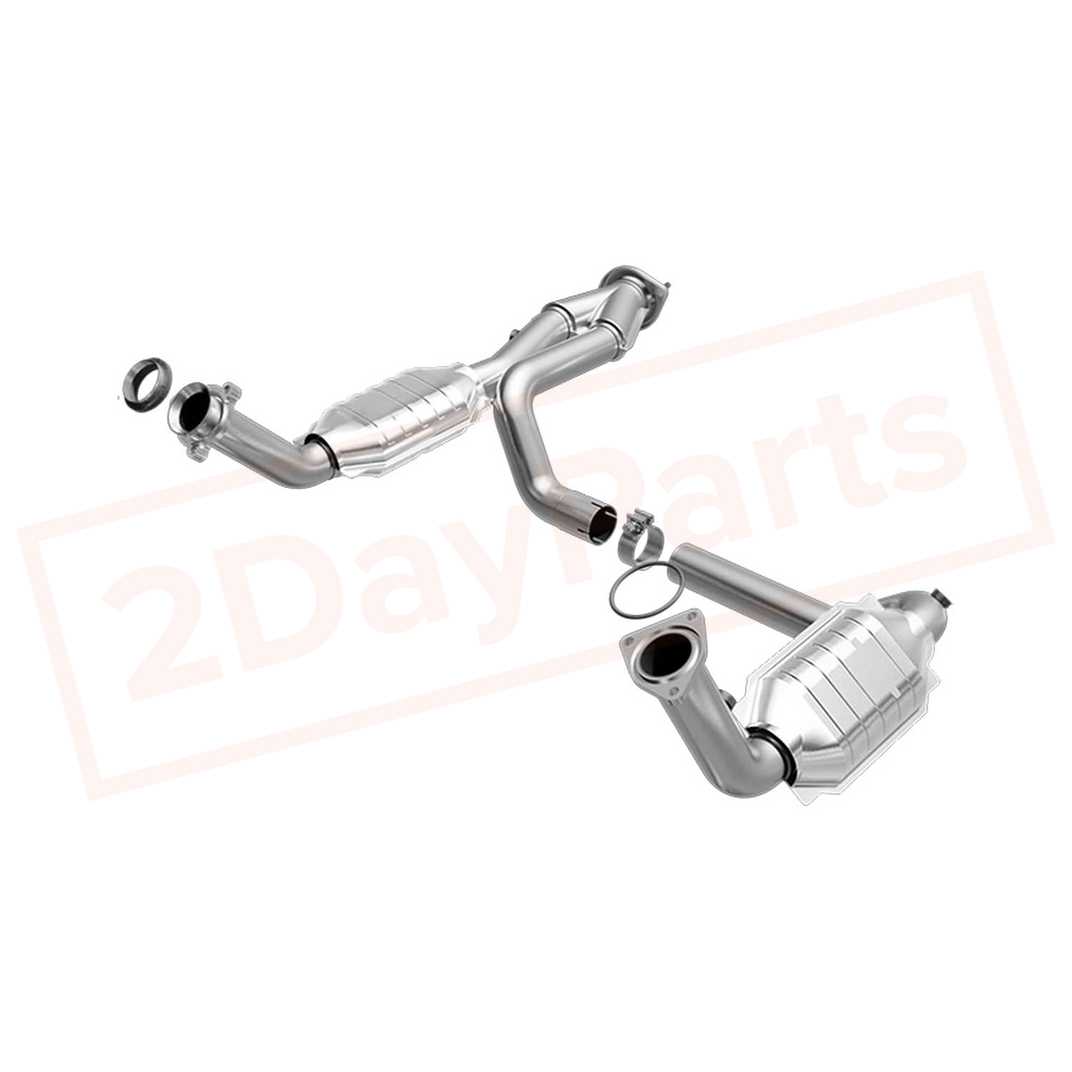 Image Magnaflow Direct Fit- Catalytic Converter for Chevrolet 1500 Classic 2007 Rear part in Catalytic Converters category