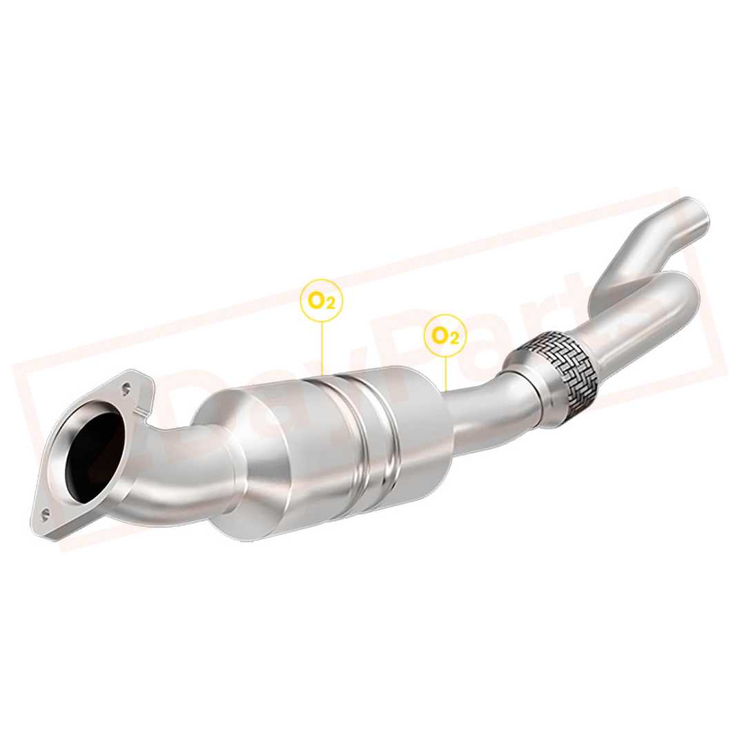 Image Magnaflow Direct Fit- Catalytic Converter for Dodge Charger 2006-2009 Left part in Catalytic Converters category