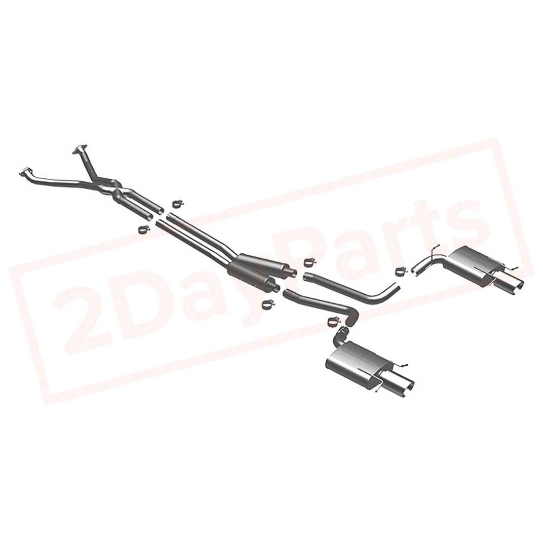 Image Magnaflow Exhaust - System Kit fits Cadillac CTS 2008-2009 part in Exhaust Systems category