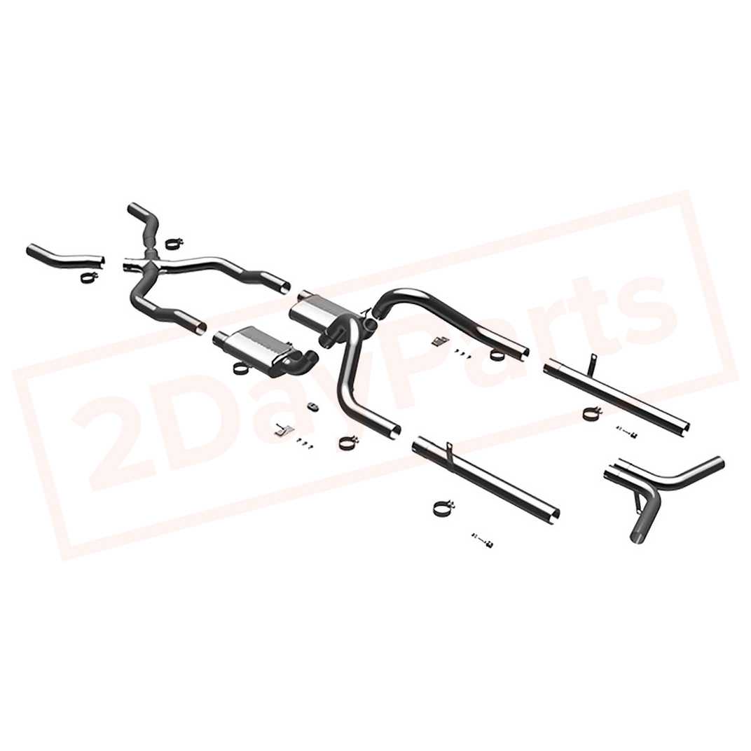 Image Magnaflow Exhaust - System Kit fits Chevrolet Bel Air 1955-1956 part in Exhaust Systems category