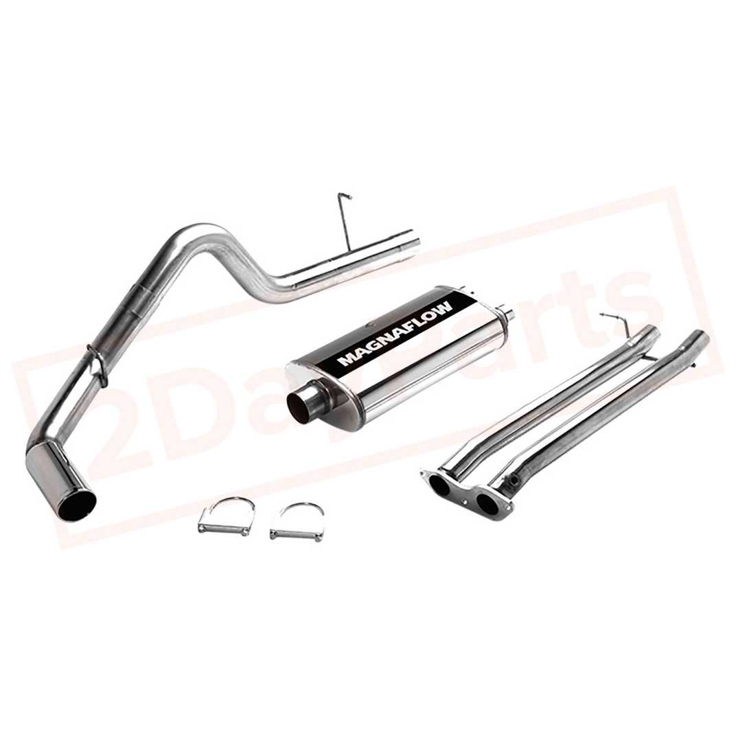 Image Magnaflow Exhaust - System Kit fits Chevrolet C1500 1996-1998 part in Exhaust Systems category