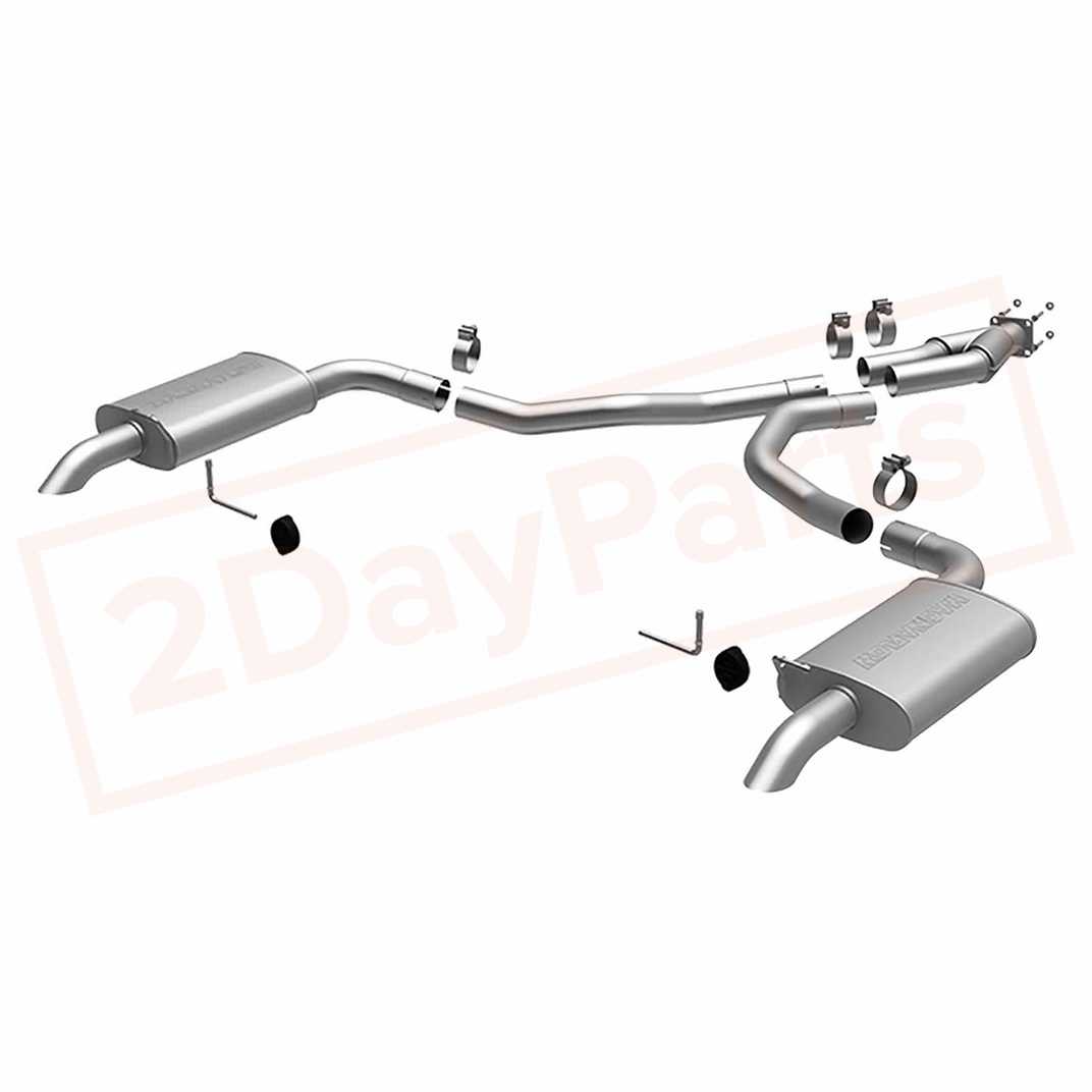 Image Magnaflow Exhaust - System Kit fits Chevrolet Corvette 1977-1976 part in Exhaust Systems category