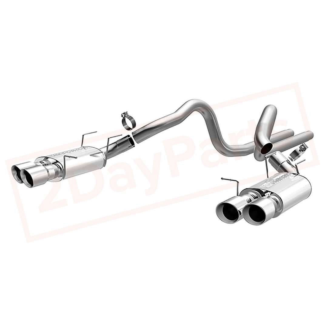 Image Magnaflow Exhaust-System Kit fits Ford Mustang 2013-2014 part in Exhaust Systems category