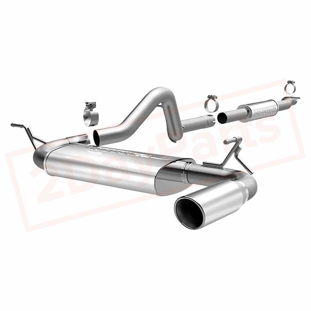 Image Magnaflow Exhaust - System Kit fits Jeep Wrangler 2012-2017 part in Exhaust Systems category