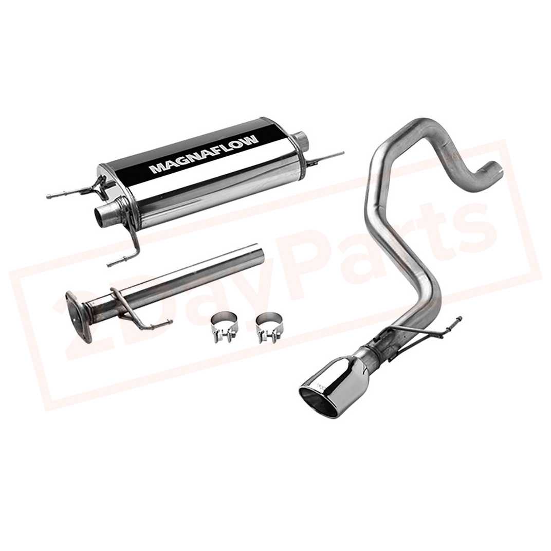 Image Magnaflow Exhaust - System Kit fits Toyota FJ Cruiser 2007-2014 part in Exhaust Systems category