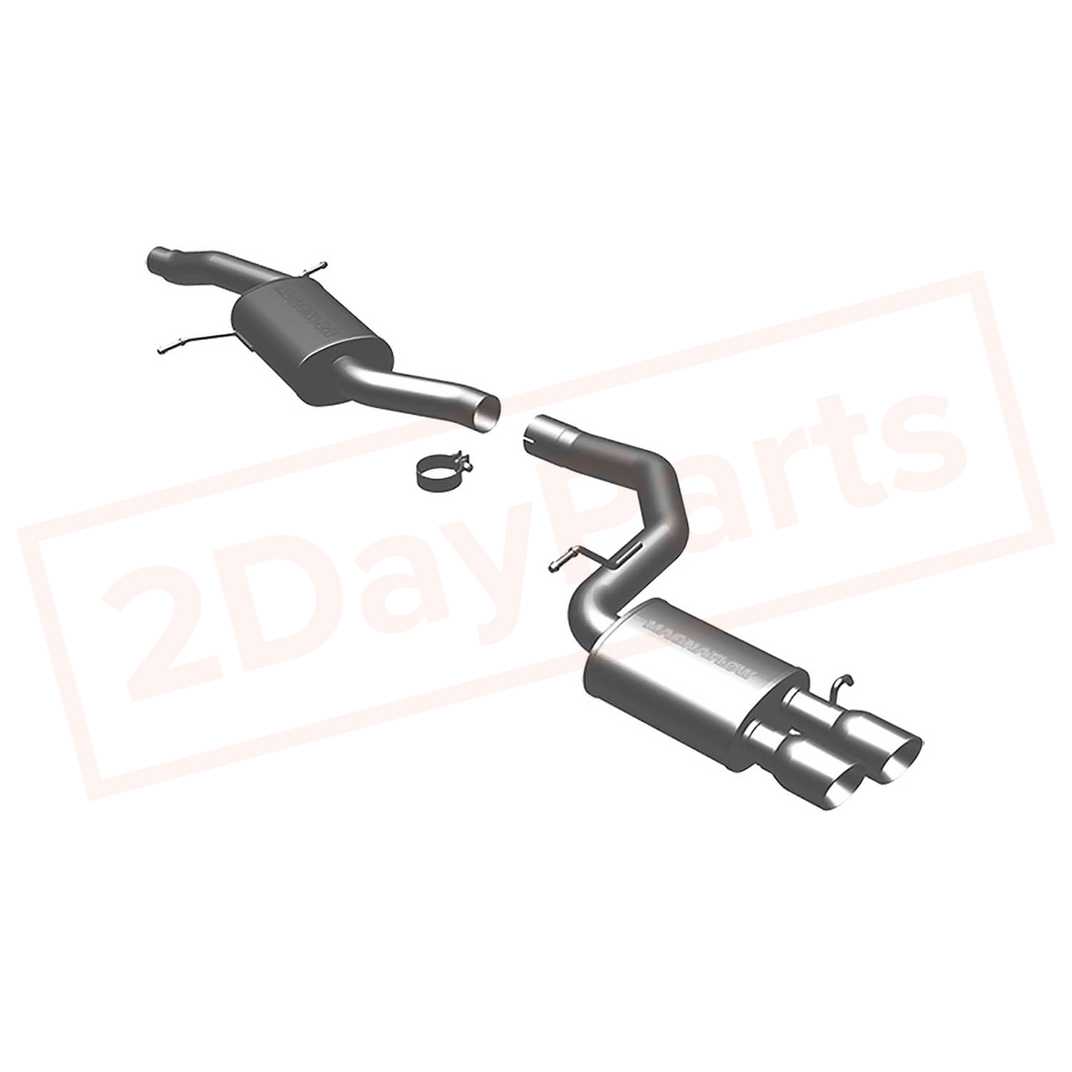 Image Magnaflow Exhaust -System Kit for Audi A5 Quattro 2010-2014 part in Exhaust Systems category