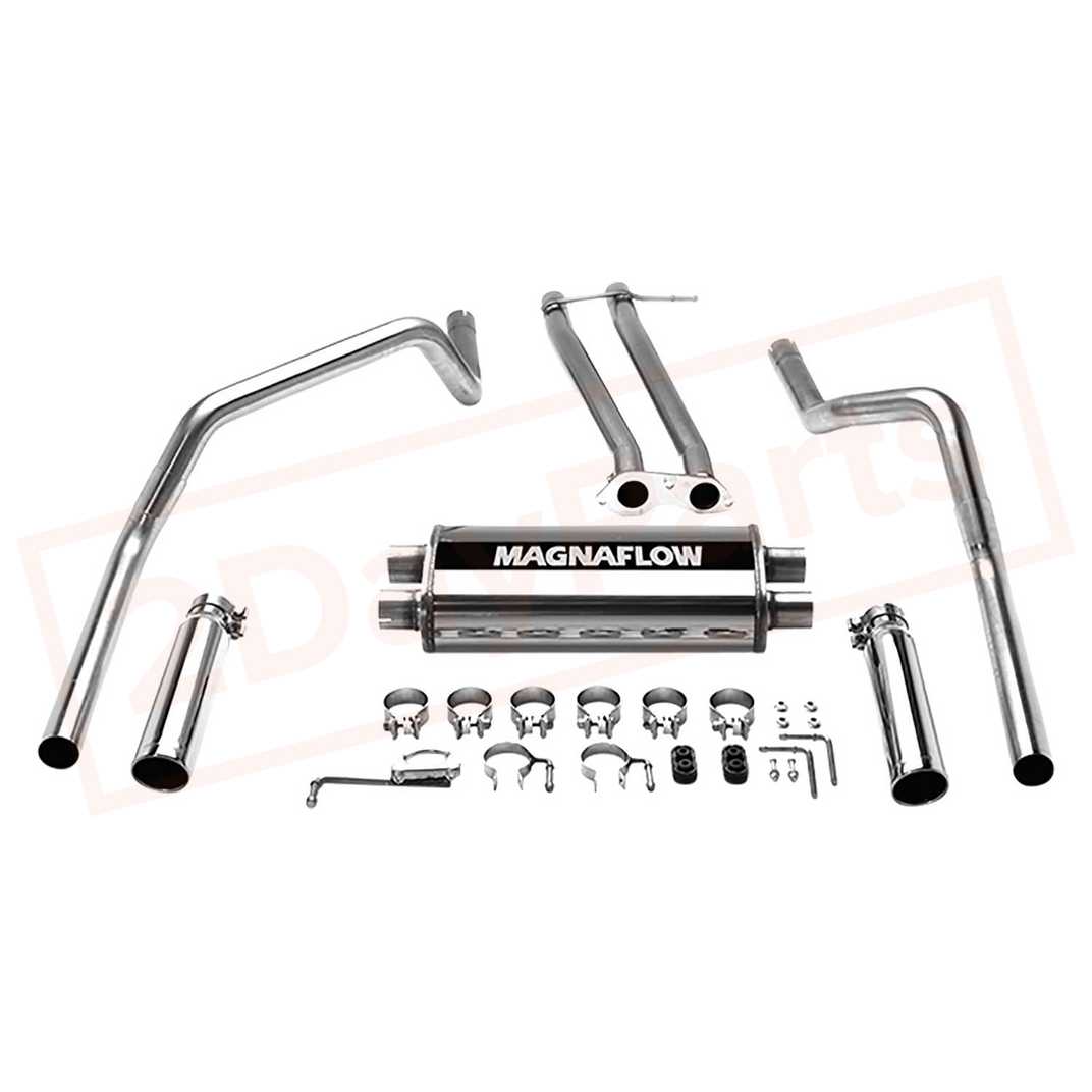 Image Magnaflow Exhaust- System Kit for Chevrolet C1500 1996-1998 part in Exhaust Systems category