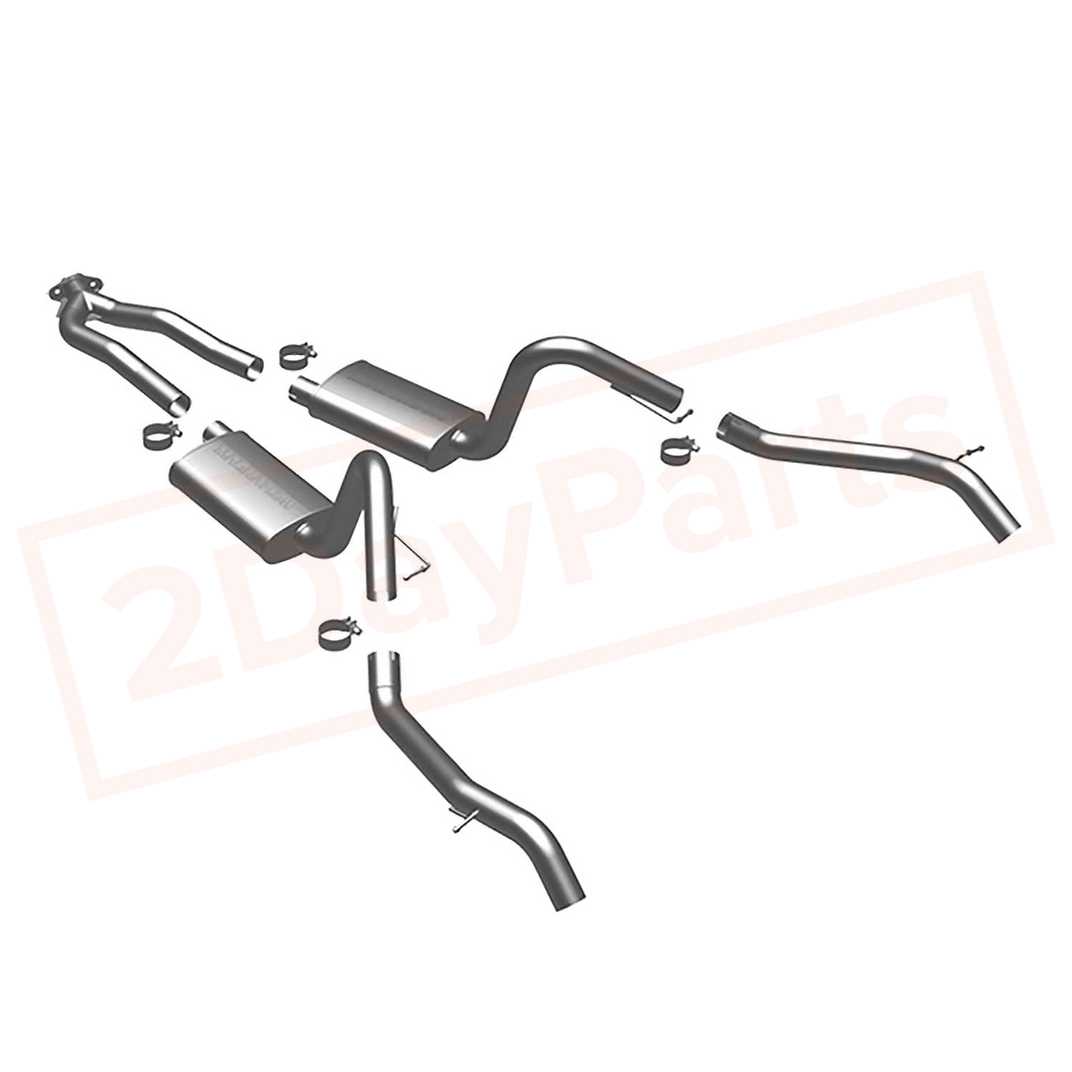 Image Magnaflow Exhaust- System Kit for Chevrolet Camaro 1975-1979 part in Exhaust Systems category